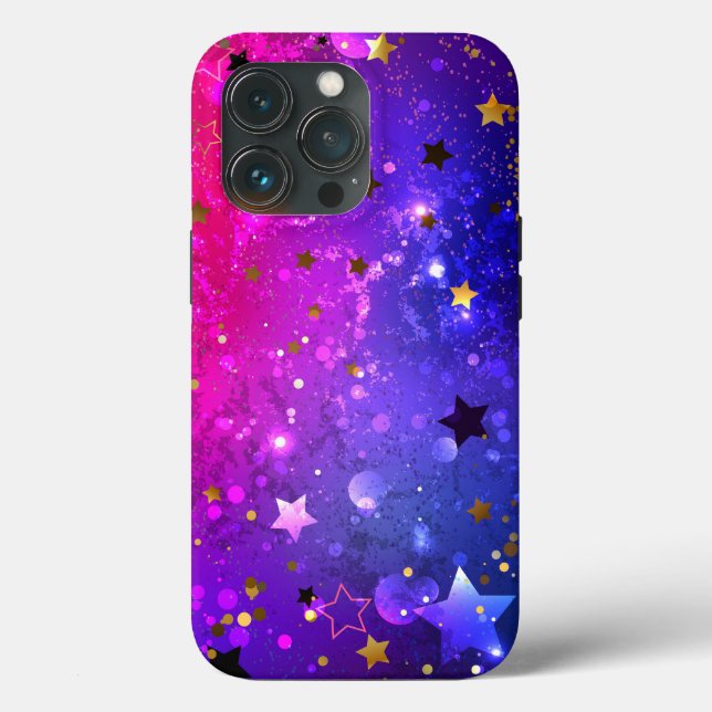 Shiny Rosa Blue Background (Baksida )