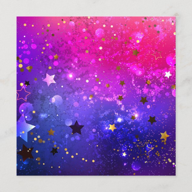 Shiny Rosa Blue Background Program (Framsida)