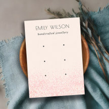 Shiny  Rosa Glitter Struktur 3 Örning Visning