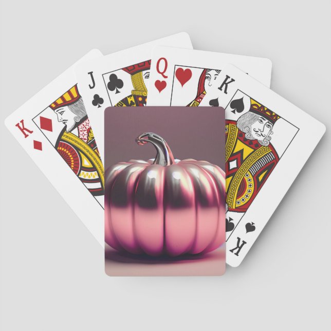 Shiny Rosa Pumpkin Casinokort (Baksidan)