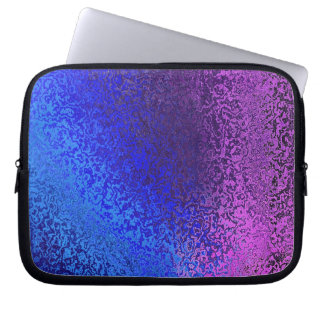 Shiny Shades in Blue and Lila Laptop Fodral