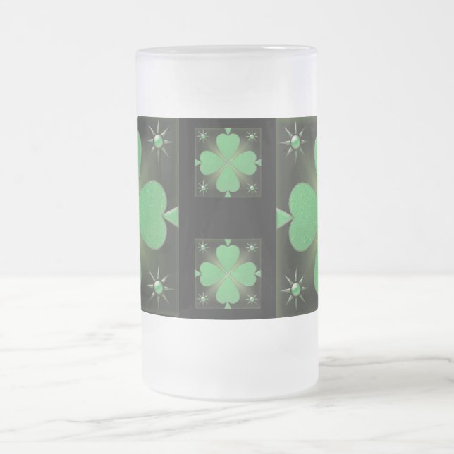 Shiny shamrock stein mugg (Center)