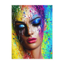 Shiny Smooth Glass Paint Penslar Strokes Drift