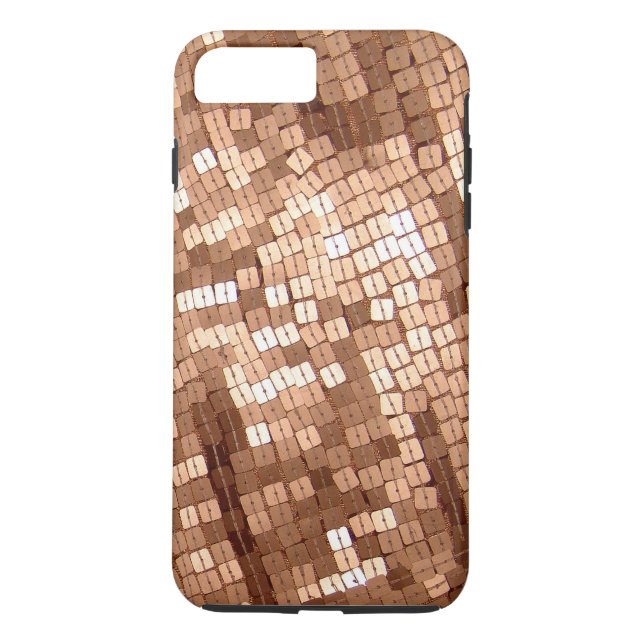 Shiny Sparkly Färgad Sequins Case-Mate iPhone Skal (Baksida)