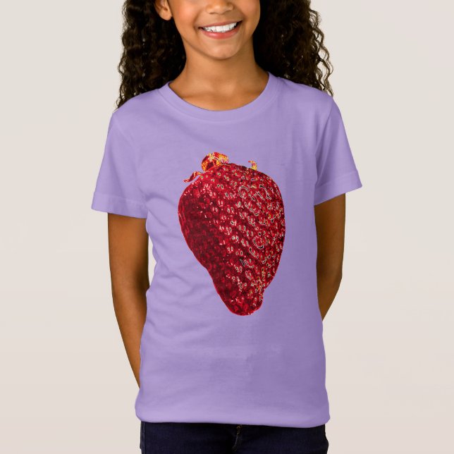 Shiny Strawberry T Shirt (Framsida)