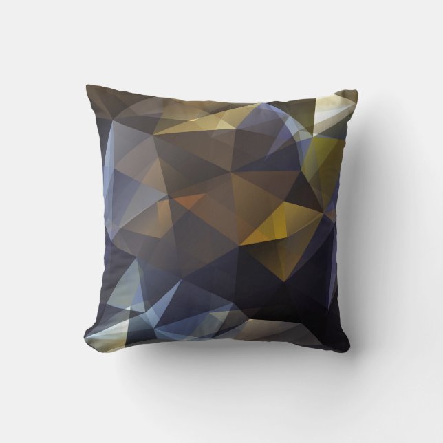 Shiny triangle vintage, diamant struktur. kudde (Framsida)