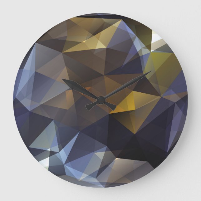 Shiny triangle vintage, diamant struktur. stor klocka (Framsida)