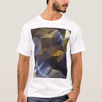 Shiny triangle vintage, diamant struktur. t shirt