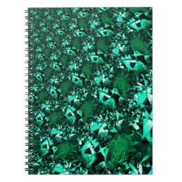 Shinyfärgtoner, gröntar som liknar relief anteckningsbok