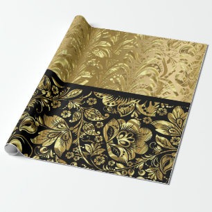 ShinyGold- och Black-skador Presentpapper