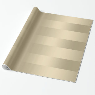 Shinylight tones faux guld rand mönster presentpapper
