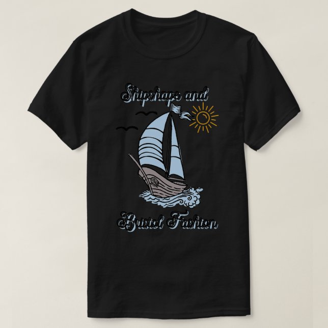 Shipform och Bristol Mode T Shirt (Design framsida)