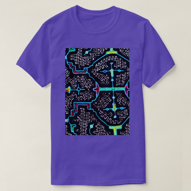 shipibo-drömmar t shirt (Design framsida)