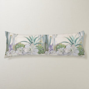 Shiplap för Southwestern kaktus för öken suckulent Kroppskudde