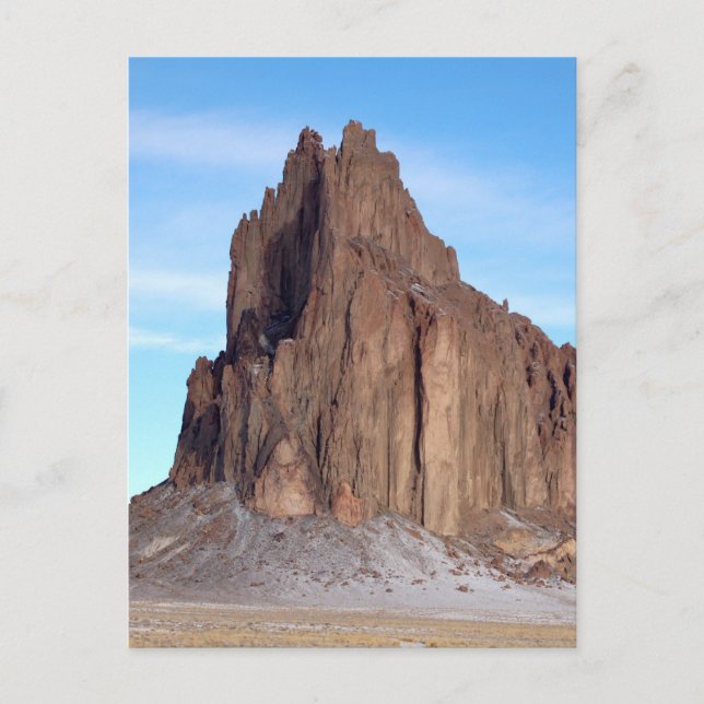 Shiprock Mountain, New mexico Vykort (Framsida)