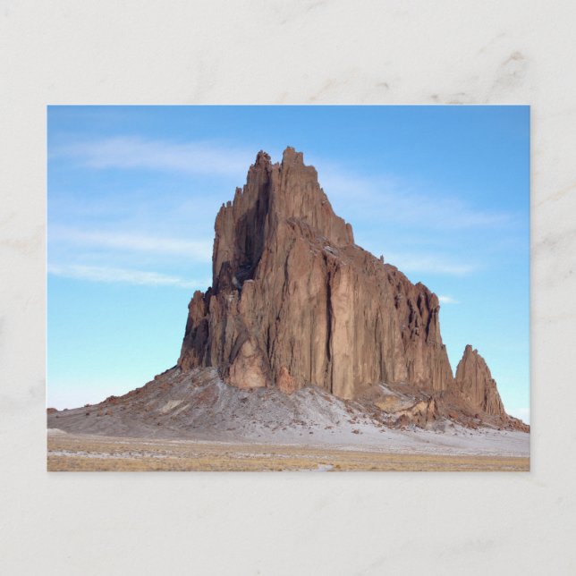 Shiprock Mountain, New Mexico Vykort (Framsida)