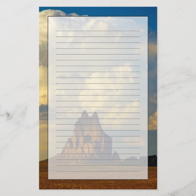 Shiprock vs. Thunderhead Brevpapper (Framsida)