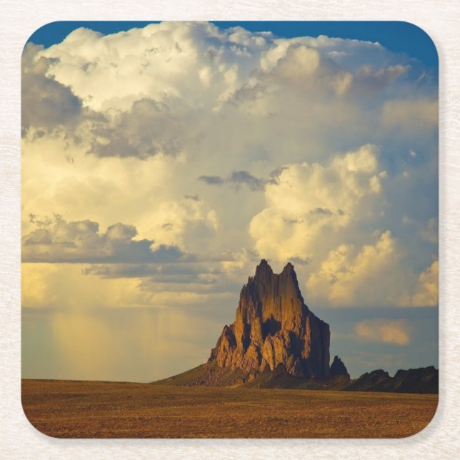 Shiprock vs. Thunderhead Underlägg Papper Kvadrat (Framsidan)