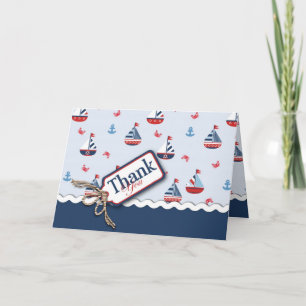Ships Ahoy! TY Card Tack Kort