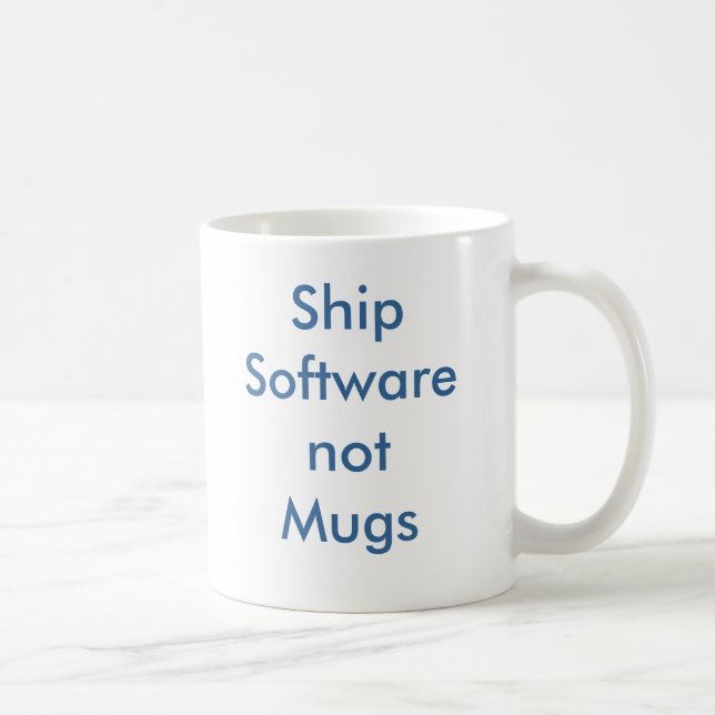 ShipSoftwarenotMugs Kaffemugg (Höger)