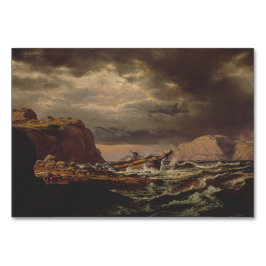 Shipwreck on the Norwegian Coast by Johan Dahl  Bordsnummer