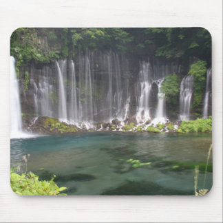 Shiraito vattenfall, Japan mousepad Musmatta
