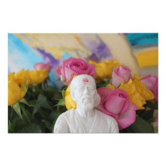 Shirdi Sai Baba Fototryck