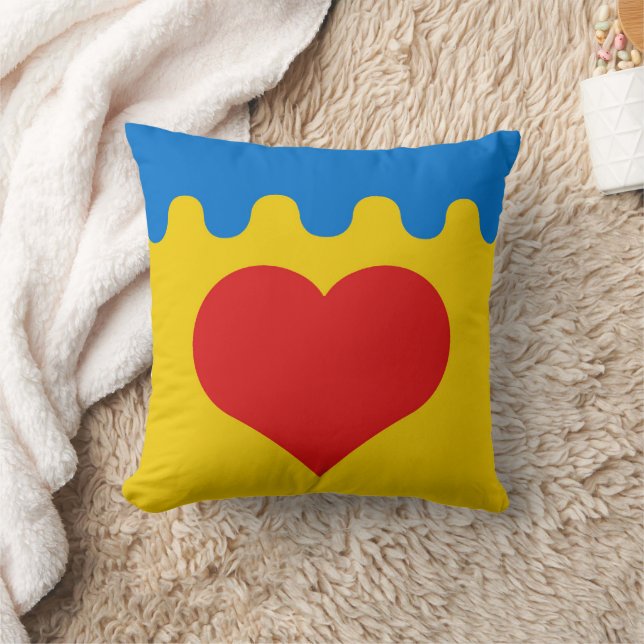 Shire du Val Populace Badge Kudde (Filt)