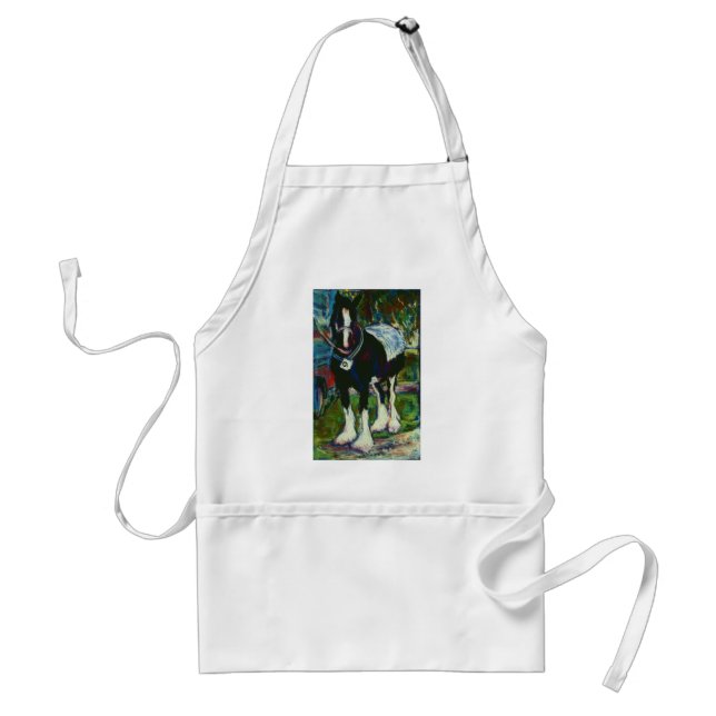 Shire Horse Apron Förkläde (Framsidan)