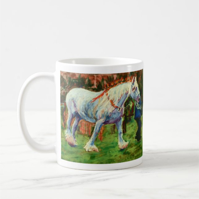 Shire Horse-mugg Kaffemugg (Vänster)