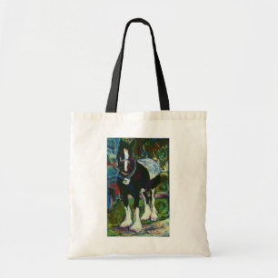 Shire Horse Tote Bag Tygkasse