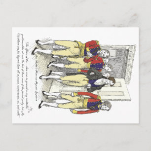 Shire Militia, Jane Austen Vykort