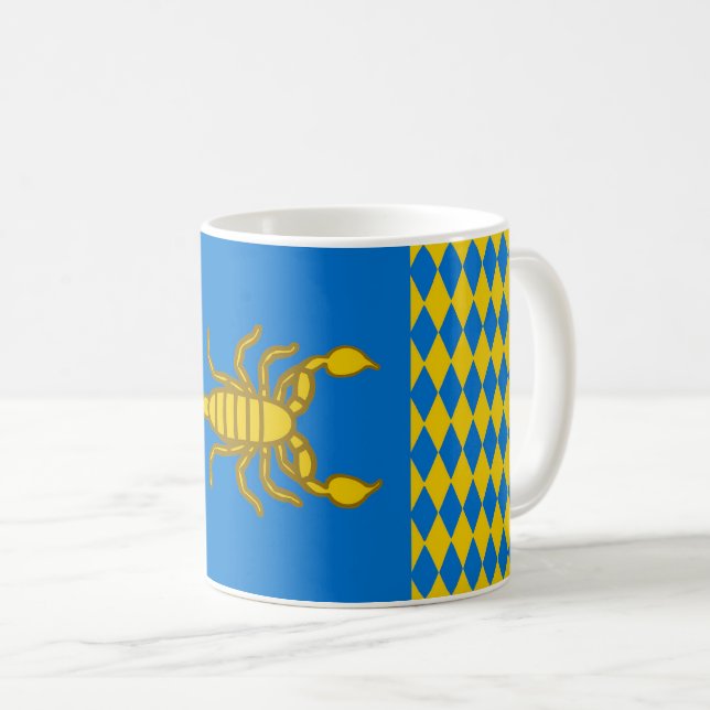 Shire of al-Sahid Populace Badge Coffee Mugg (Framsida höger)