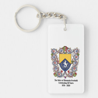 Shire of Mtn Freehold 50-årsjubileum Nyckelring
