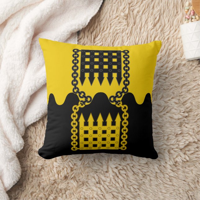 Shire Schattentor Populace Badge Dekorativ kudde (Filt)