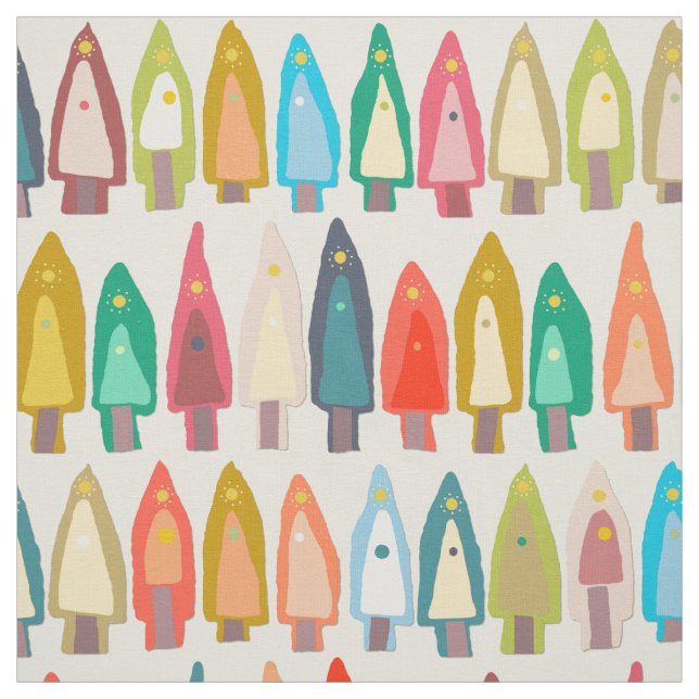 Shirish träd ikat tyg (Provkarta)