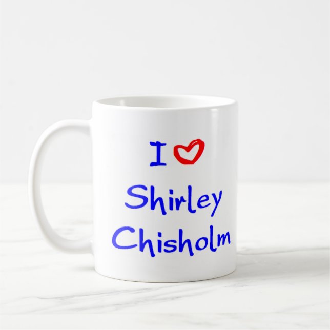 shirley chisholm kaffemugg (Vänster)