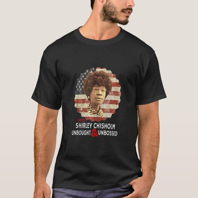 Shirley Chisholm T Shirt (Framsida)