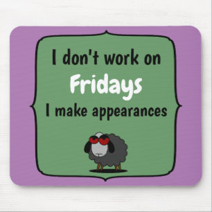 Shirley Sheep Funny Sarcasm Work Fredag Editable Musmatta