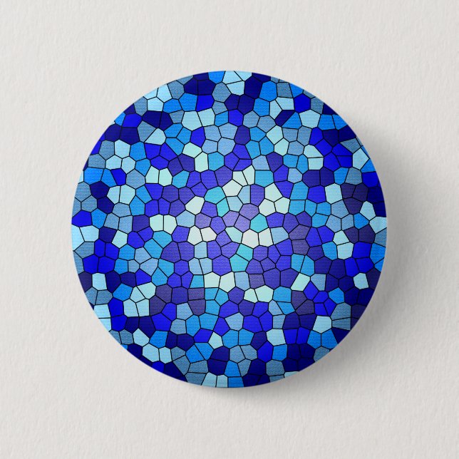 Shirley Taylor-brickor av blåfärgat glas Knapp (Framsida)
