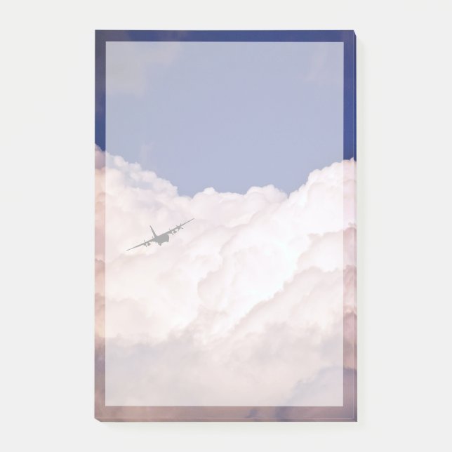 Shirley Taylor:s militära transportflygplan Post-it Block (Framsida)