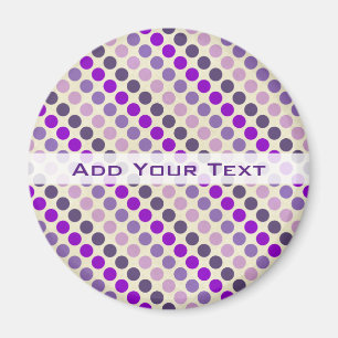 Shirley Taylor Shades Lila Polka dots Magnet