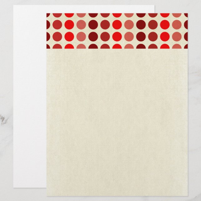 Shirley Taylor Shades of Red Polka dots (Fram/baksida)