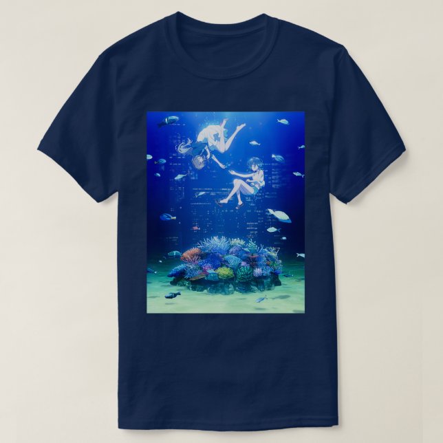 Shiroi Suna no Aquatope T Shirt (Design framsida)