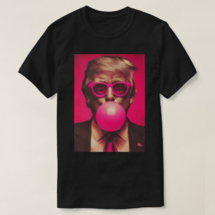 Shirt 2025 Funny Coola Donald Trump Rosa Bubble Gu T Shirt