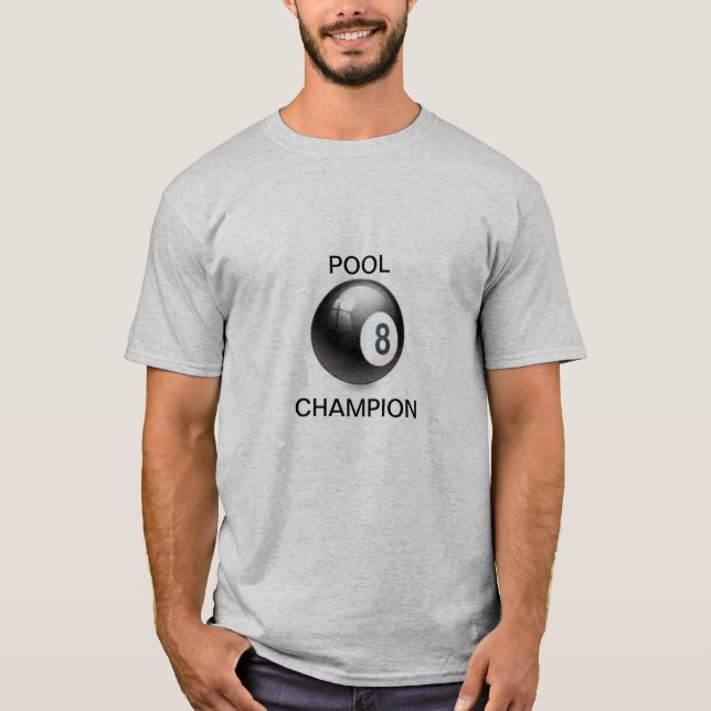 SHIRT 8 BOLL GRÅTT TEE SHIRT (Framsida)