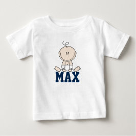 Shirt baby - illustratie baby met naam t