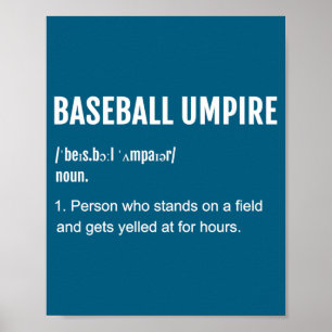 Shirt Baseball Domare Definition 2 Poster