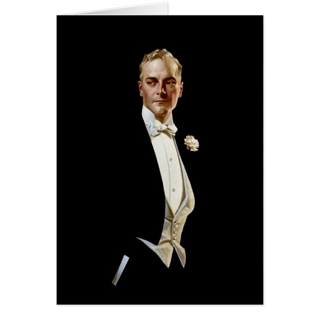 Shirt Collar Ad av Leyendecker OBS Kort (Framsidan)