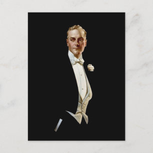 Shirt Collar Ad av Leyendecker Vykort